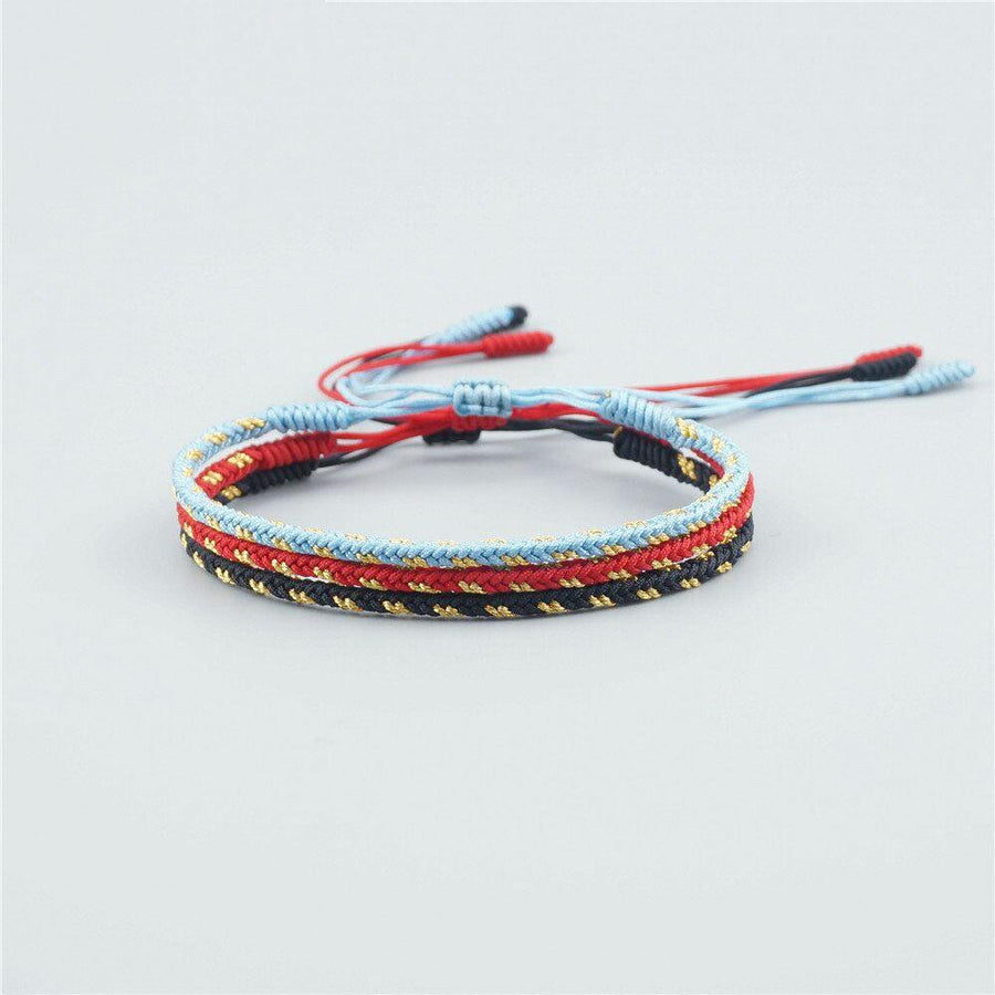 Tibetan lucky charm bracelets multicolored | Bracelet | Bracelet, lucky, new, Tibetan | Guided Meditation