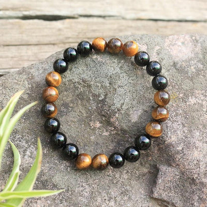 Mala and protection 108 beads in Tiger's Eye and its bracelet | Bracelet | Bracelets, Malas, Malas bouddhiste, new, Tiger's Eye | Guided Meditation