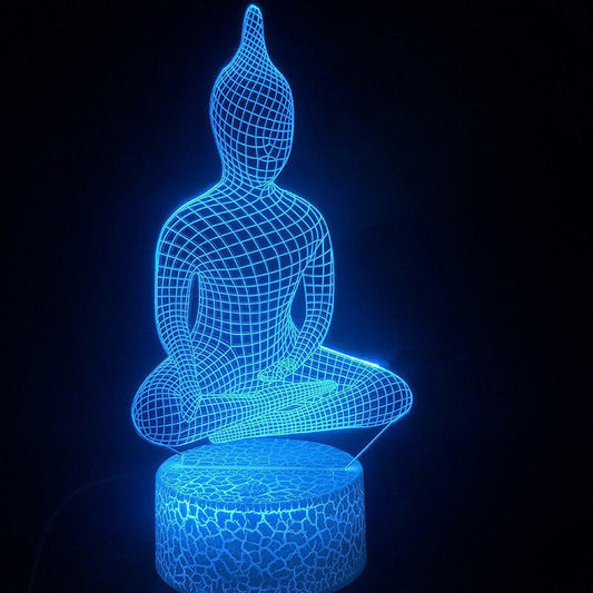 tunning 3D Hologram Meditation Buddha Lamp!!! | Lamp | Buddha, Lamp, meditation | Guided Meditation