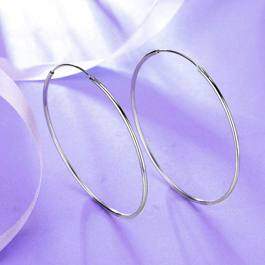 925 silver hoop earrings | Earring | Boucles d'oreilles, Earring, Earrings, OCU1, silver | Guided Meditation