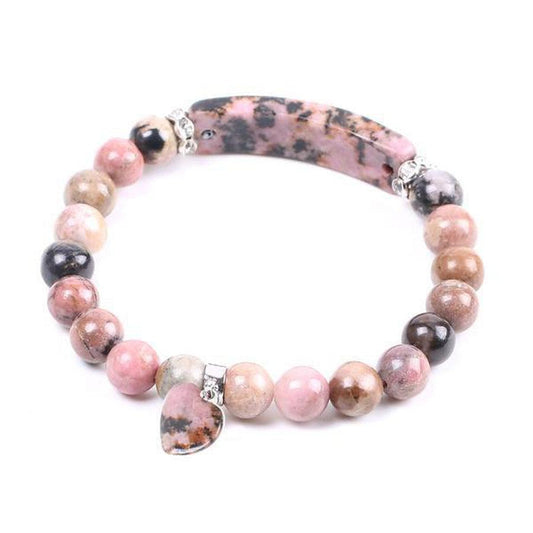 Bracelet "anti-stress and confidence" in Rhodonite | Bracelet | anti-stress and confidence, Bracelets, OCU1, Rhodonite | Guided Meditation