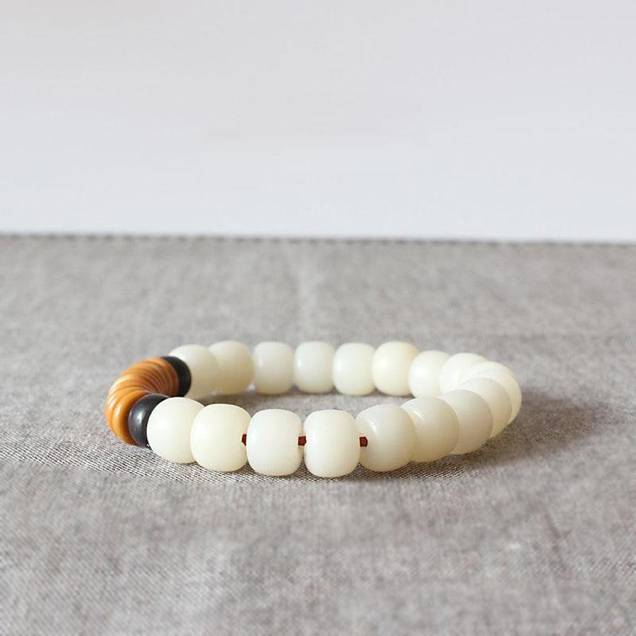 Meditation bracelet in Bodhi seeds, coconut and olive beads | Bracelet | Bodhi seeds, Bracelets, coconut, meditation, OCU1, olive beads | Guided Meditation