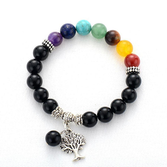 7 chakra energy bracelet in natural stones | Bracelet | 7 Chakra, 7 Chakras, Bracelet, Bracelets, Chakras, energy, new, OCU1 | Guided Meditation