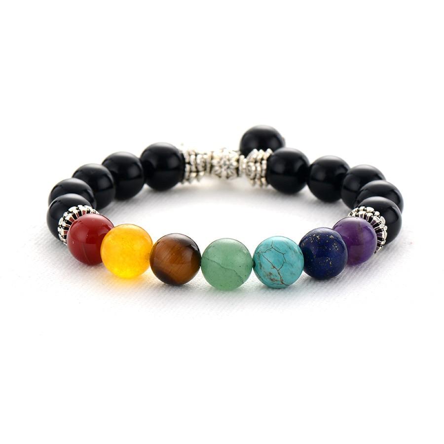 7 chakra energy bracelet in natural stones | Bracelet | 7 Chakra, 7 Chakras, Bracelet, Bracelets, Chakras, energy, new, OCU1 | Guided Meditation