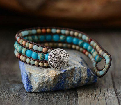 Genuine natural Jasper bracelet | Bracelet | Bracelet, Bracelets, jasper, OCU1 | Guided Meditation
