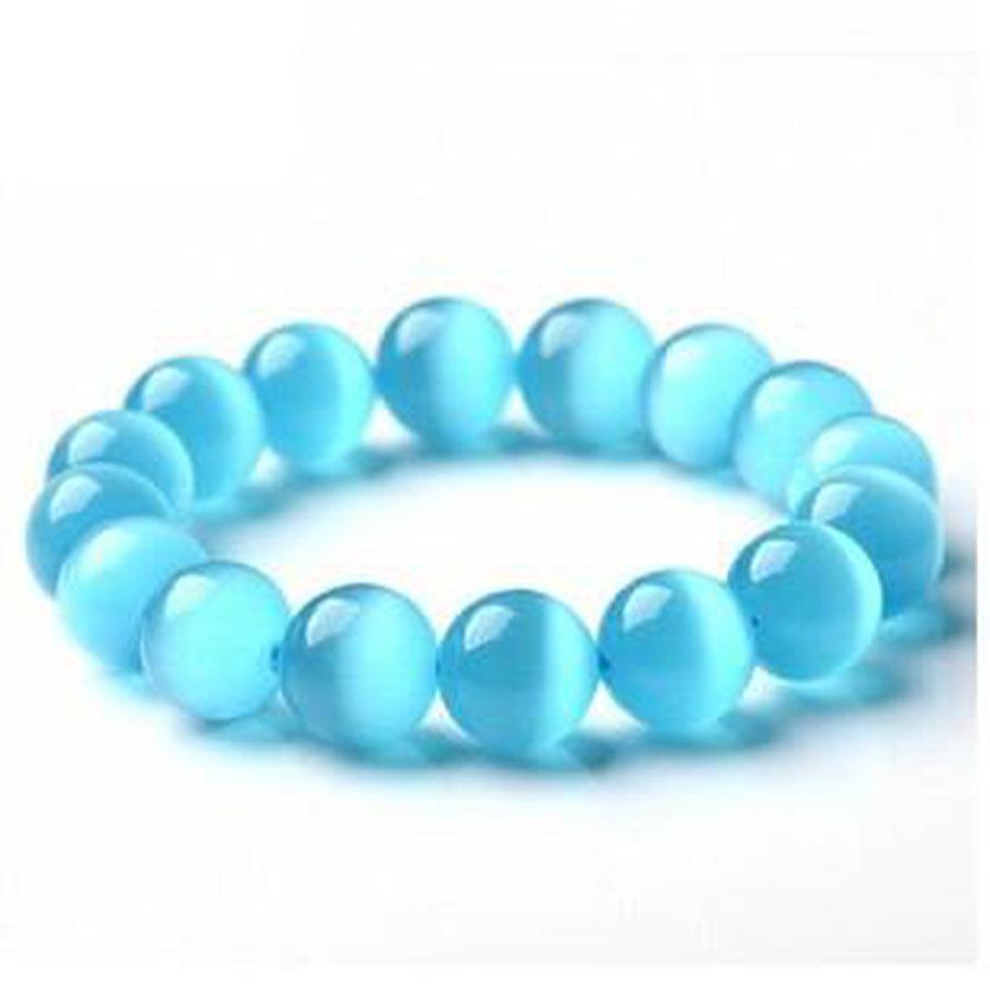 Blue Opal Bead Bracelet | Blue Opal Bead, Bracelets, OCU1, Opal | Guided Meditation