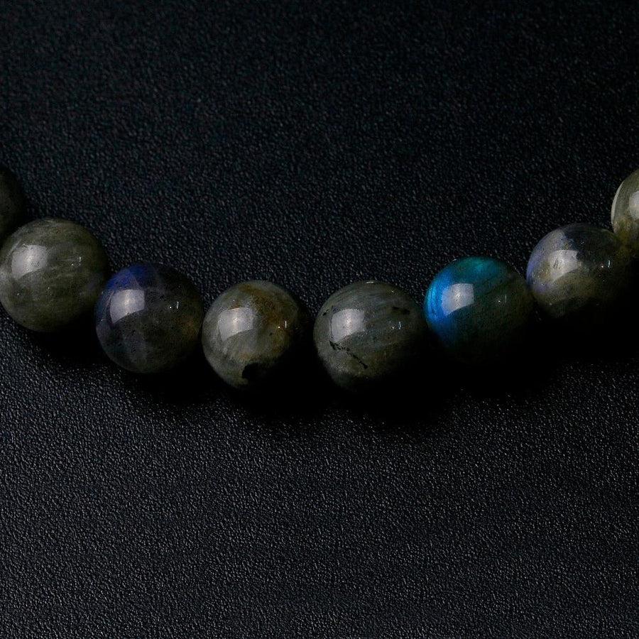 "Regeneration" bracelet in blue gray natural Labradorite stones | Bracelet | blue gray, Bracelets, Creativity and Regeneration, Labradorite, new, OCU1 | Guided Meditation