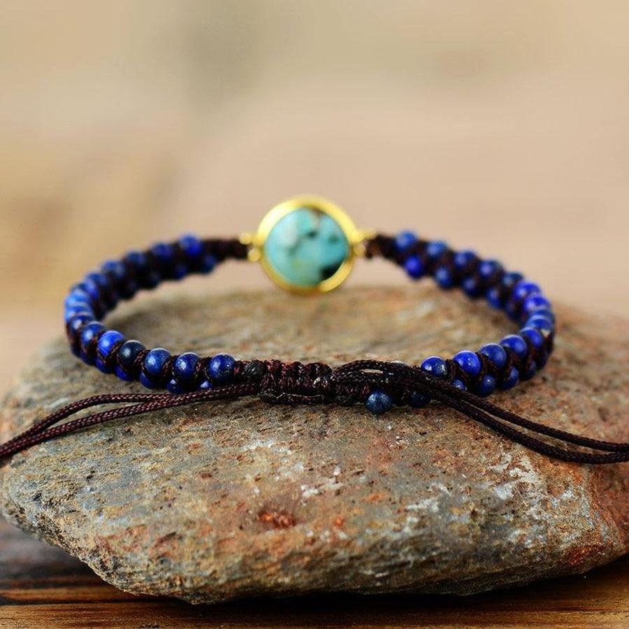 Shamballa bracelet in Lapis Lazuli and African Jasper | Bracelet | African Jasper, Bracelets, Lapis Lazuli, new | Guided Meditation