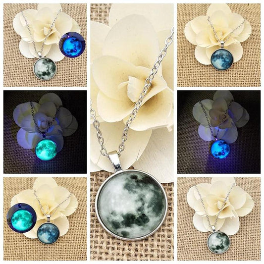 "Bright Moon" Pendant Necklace | Pendentif | Colliers & Pendentifs, necklace, new, OCU1, Pendant | Guided Meditation