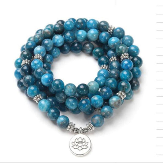 Mala "Healing of Love" in natural Apatite | Mala bouddhiste | Apatite, Apatites, healing, love, Malas, Malas bouddhiste, new | Guided Meditation