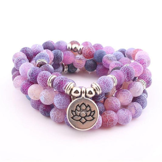 “Meditation” mala 108 tangy beads with charm | Mala bouddhiste | Bracelet, Bracelets, Malas bouddhiste, medallion, meditation, OCU1 | Guided Meditation