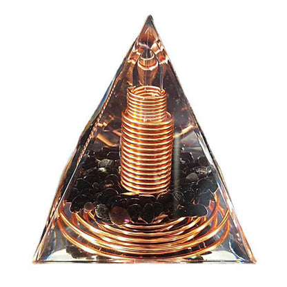 Black Obsidian Orgonite Pyramid: Energetic Amplification | Orgonite | energy, new, Obsidian, Orgonite, Orgonites, pyramid | Guided Meditation