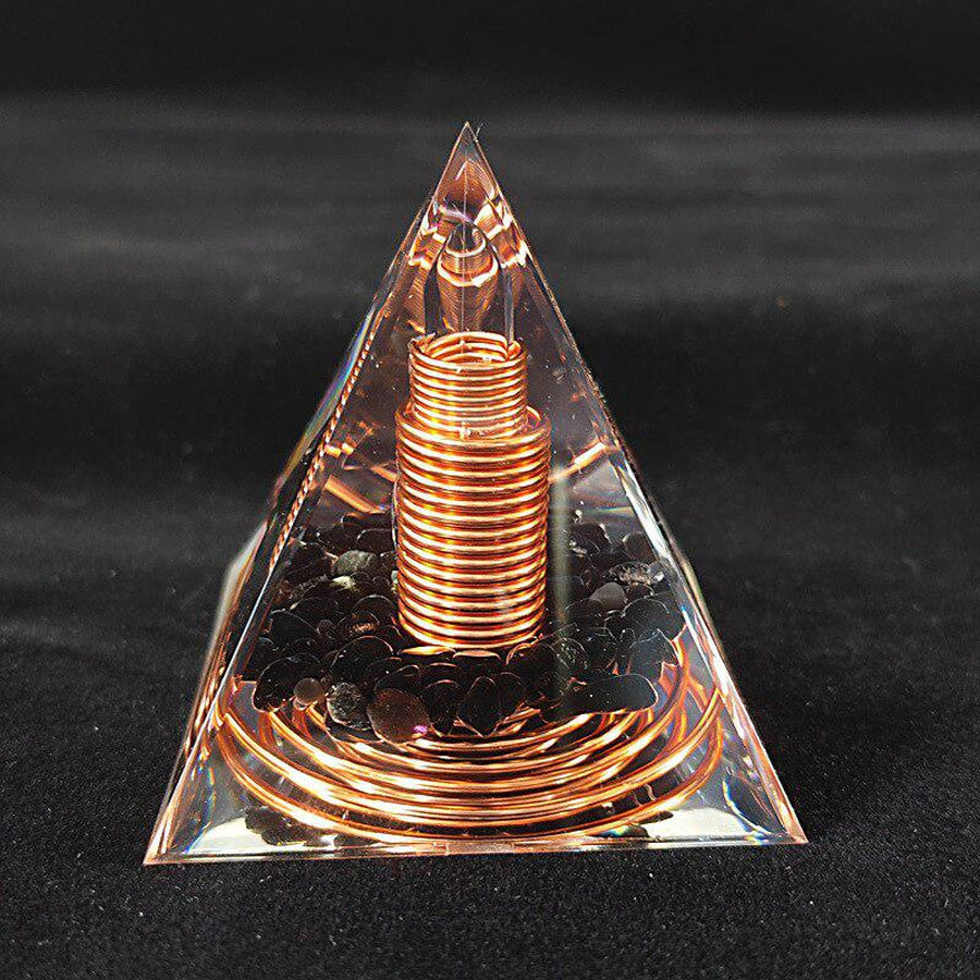 Black Obsidian Orgonite Pyramid: Energetic Amplification | Orgonite | energy, new, Obsidian, Orgonite, Orgonites, pyramid | Guided Meditation
