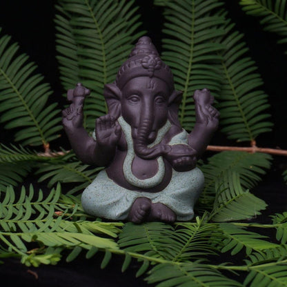Statuette with the effigy of Ganesha in ceramic | Décoration | Bouddha, Buddha, Buddha head, Buddha's Head, Maison et décoration, OCU1, Zen decoration | Guided Meditation