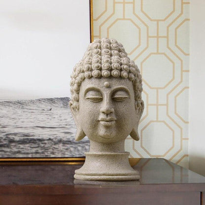 Resin Buddha head | Décoration | Buddha, Buddha head, Buddha's Head, Maison et décoration, new, Zen decoration | Guided Meditation