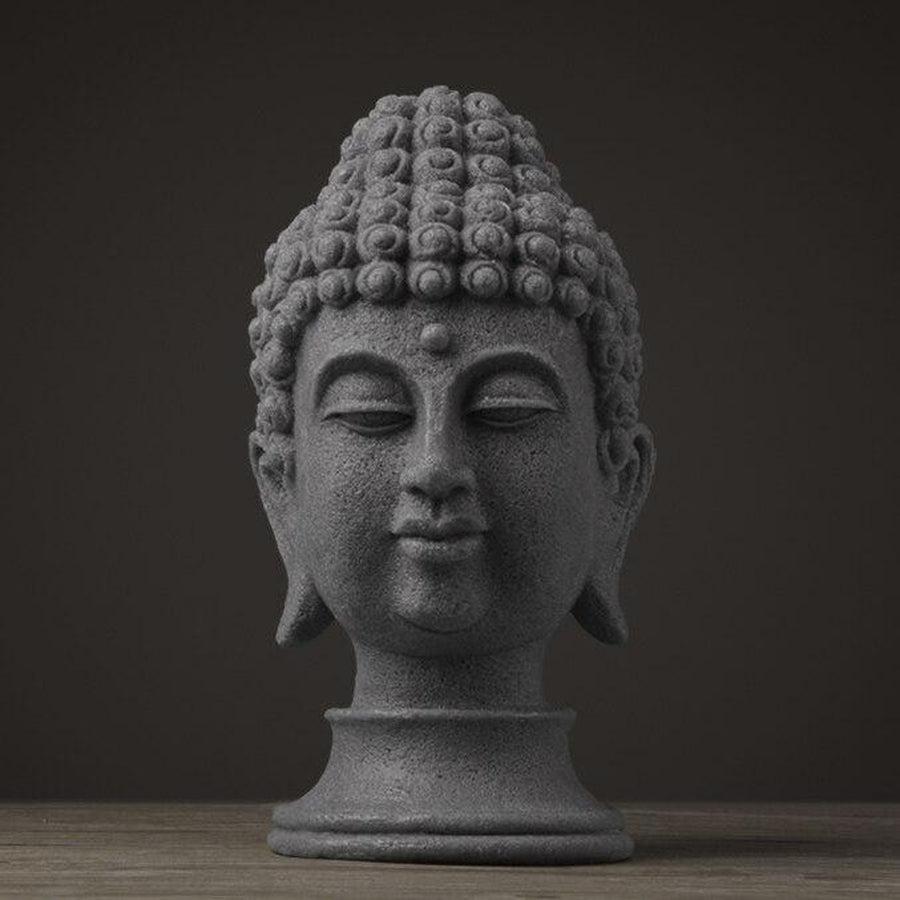 Resin Buddha head | Décoration | Buddha, Buddha head, Buddha's Head, Maison et décoration, new, Zen decoration | Guided Meditation